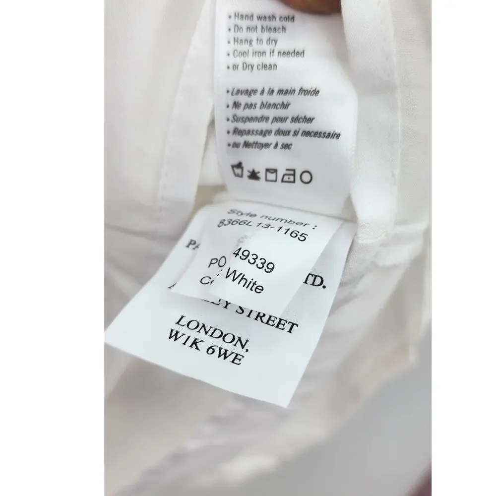 New NWT Revolve Paige Paradis Mini Dress White Size Medium‎